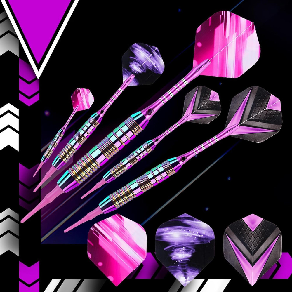 Soft Tip Darts Set Darts Plastic Tip Sets 3 Pack Professional Plastic Tip Dart