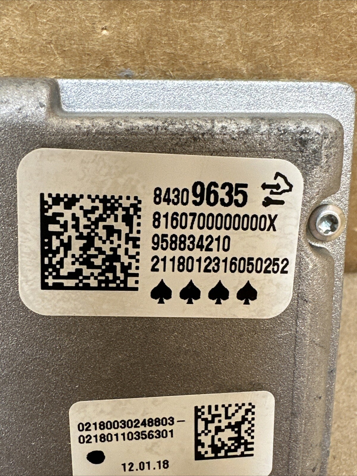 2018 Chevy Equinox Windshield Lane Assist Departure Camera 84309635