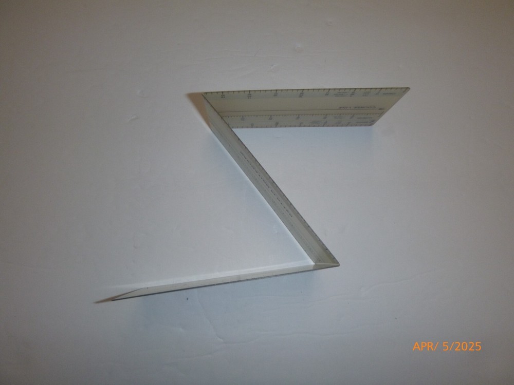 Jeppesen Laboratories "Folding" Aviation Navigation Plotter