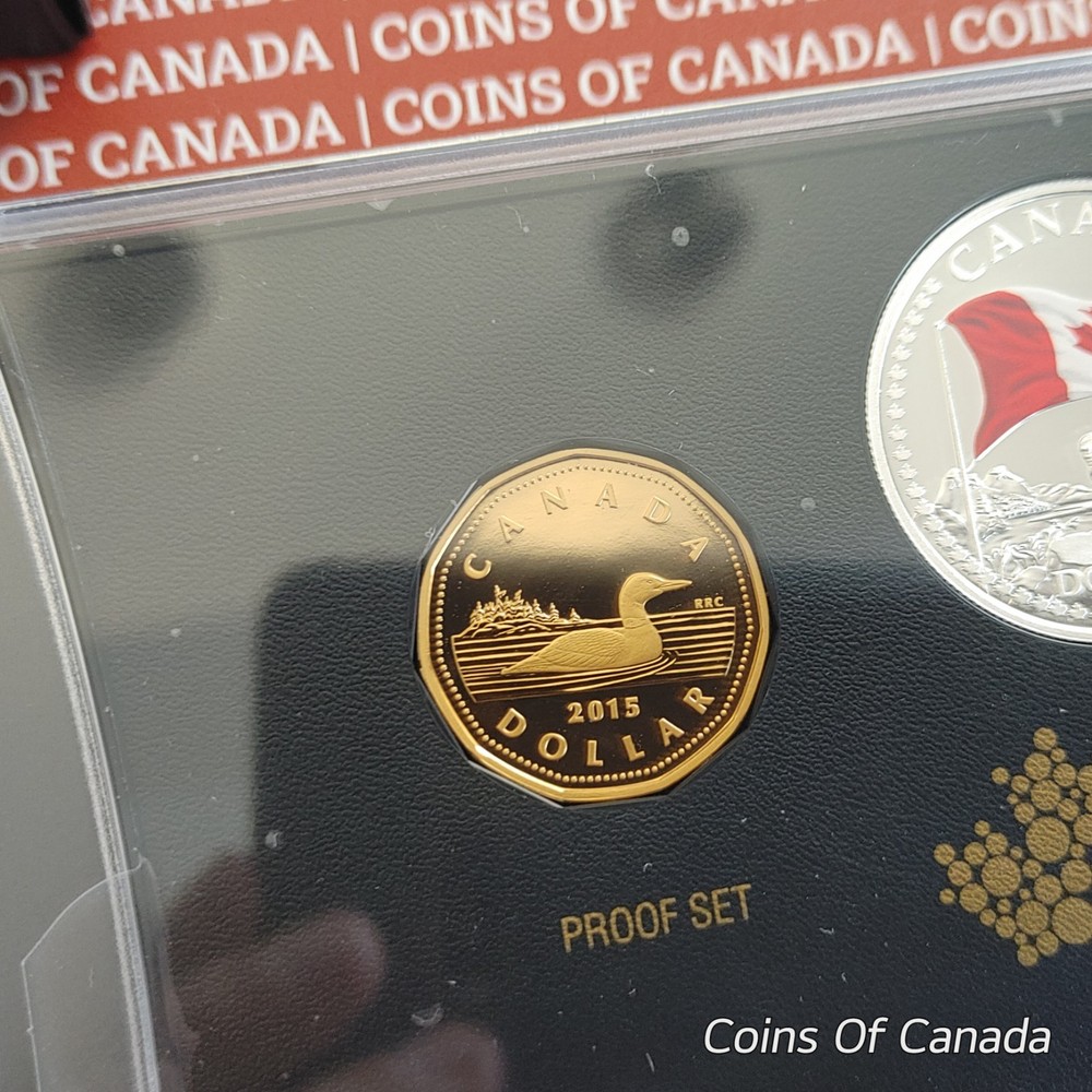 2015 Canada Proof Coin Set - With Special Edition Silver Dollar #coinsofcanada
