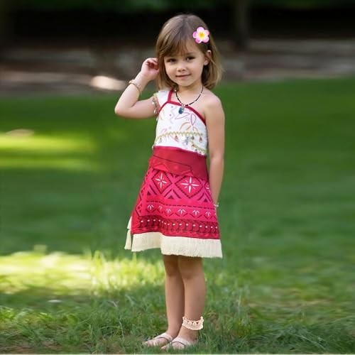 Girls' Princess Dress Up Costume - Ocean Adventure Party Outfit with Accessories