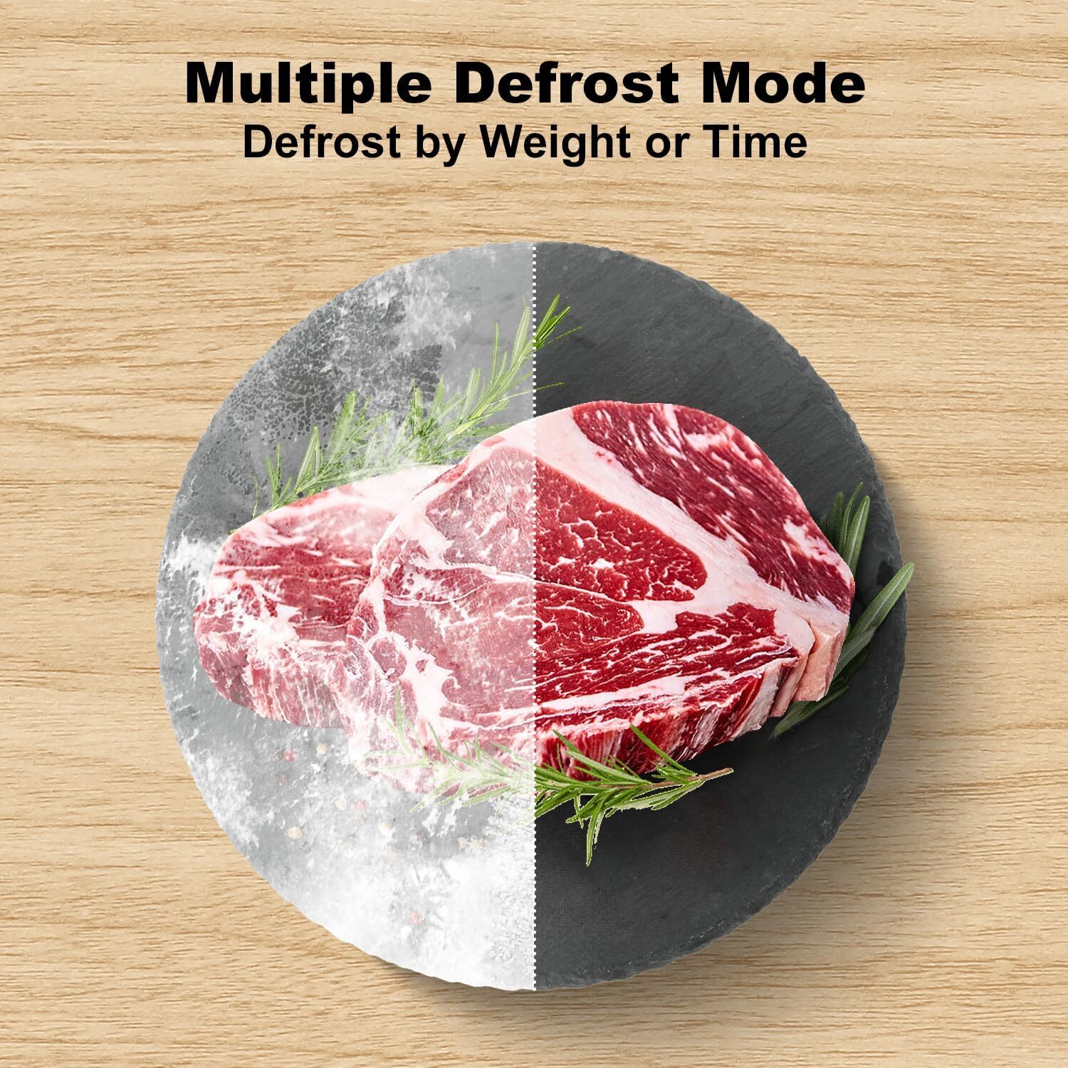 Countertop Microwave Oven 700W 10 Power Levels 6 Auto Menus Child Safety Lock