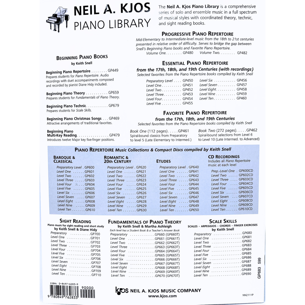 Scale Skills, Level 3