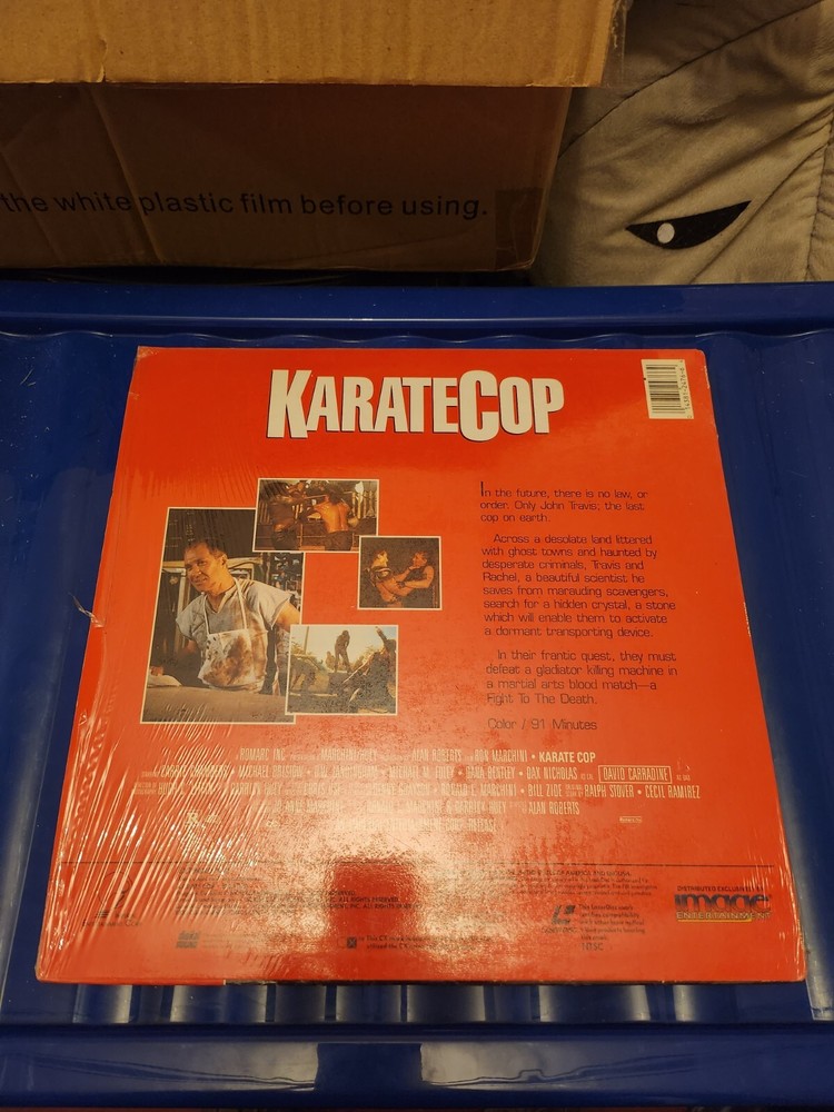 Karate Cop Laserdisc