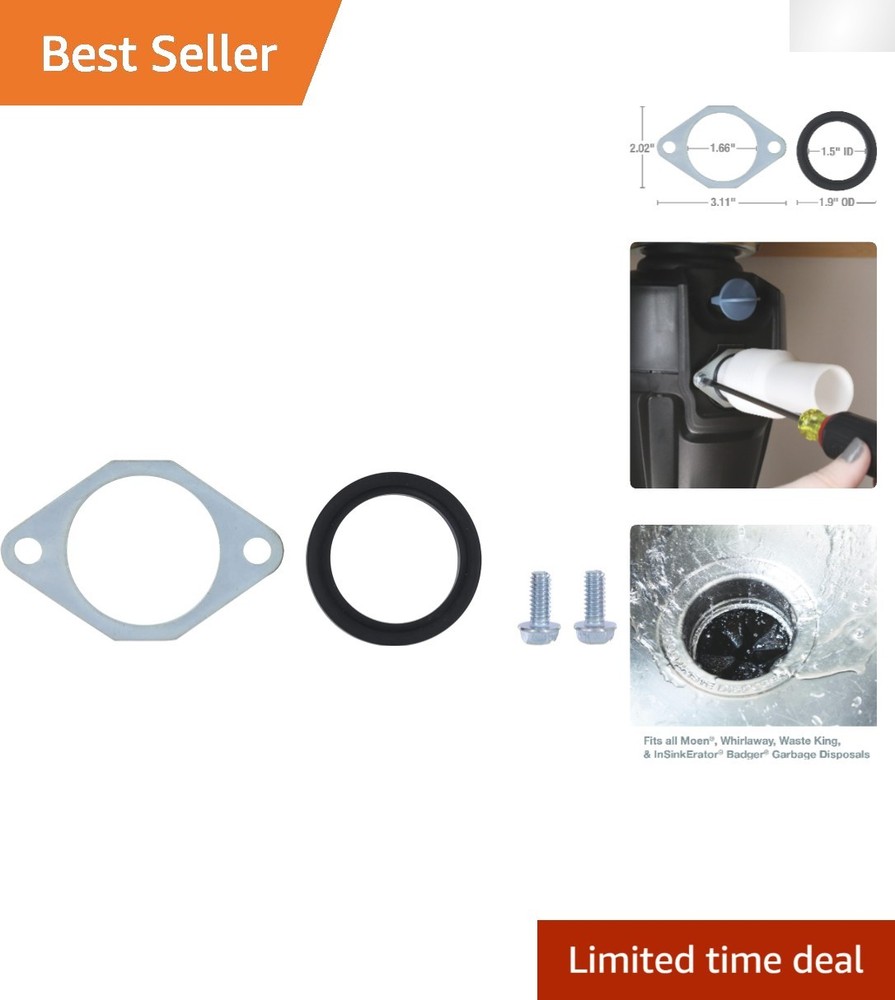 Efficient Garbage Disposal Repair Kit - Corrosion-Resistant & Compact Design