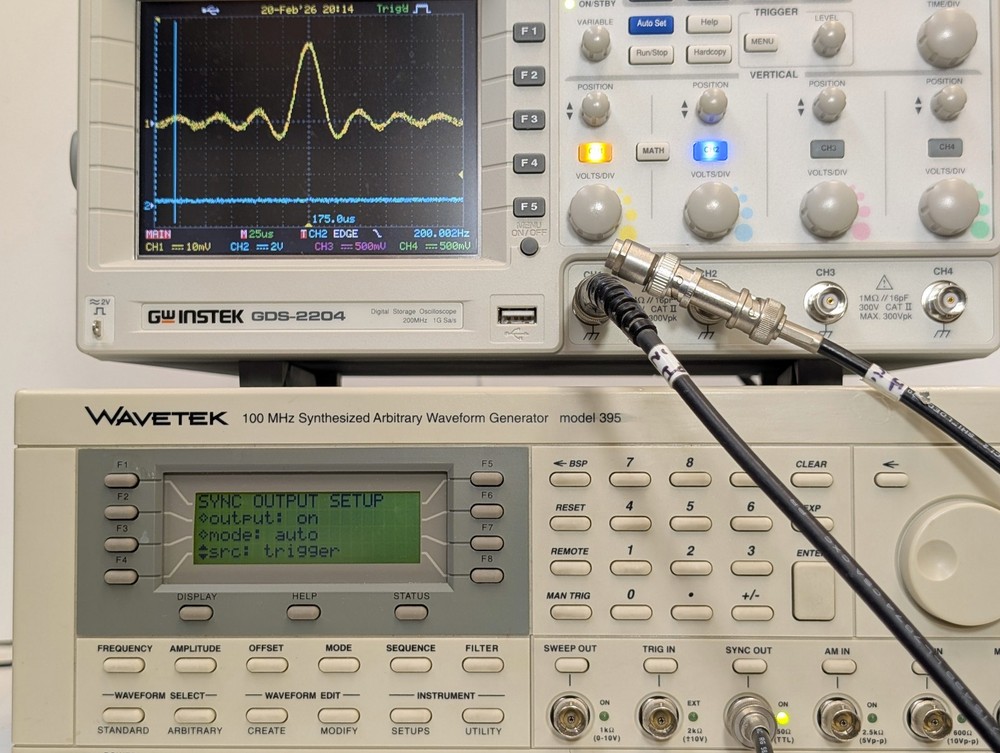 WAVETEK MODEL 395 100 MHz Synthesized Arbitrary Waveform Generator