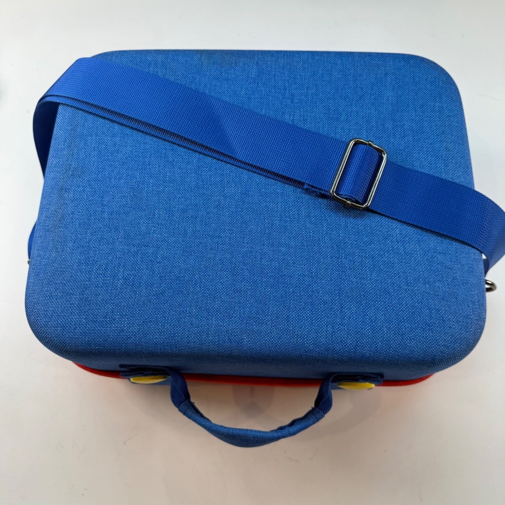 Nintendo Switch Dock Joy Con Grip Mario Style Travel Case Bundle