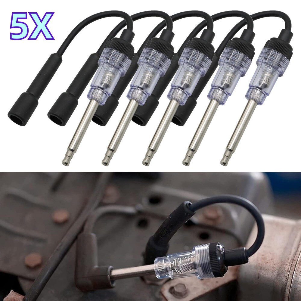 5 SPARK-PLUG TESTER Ignition System Coil Engine In Line Auto Diagnostic Tool