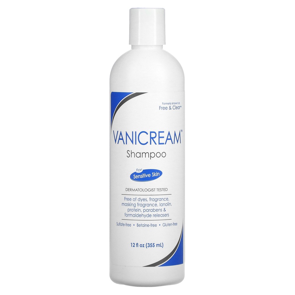 Shampoo For Sensitive Skin, 12 fl oz (355 ml)