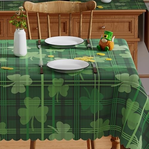 St Patricks Day Tablecloth Rectangle 60x84 Inch, 84" x 60" (Rectangular)