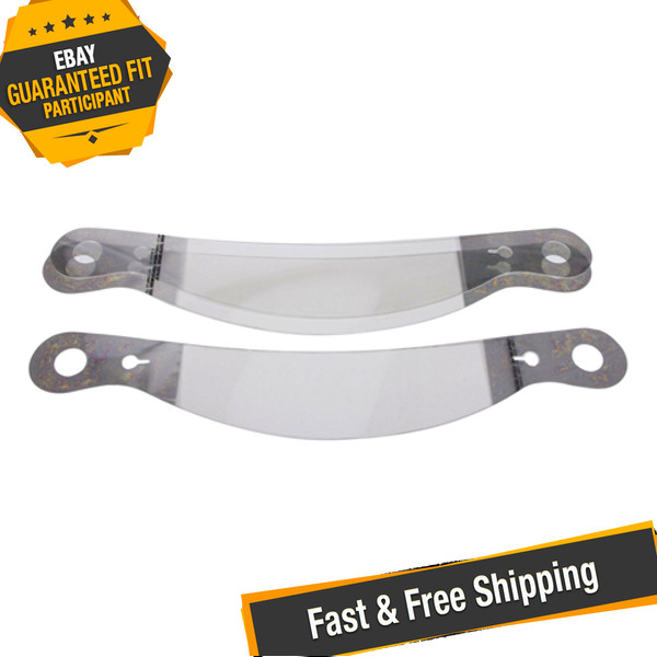 Racing Optics 10209C 2 mil Laminated Tearoffs XStack 10 (Clear)