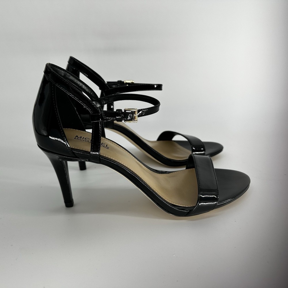 MICHAEL KORS SIMONE MID SANDAL PATENT Size 7