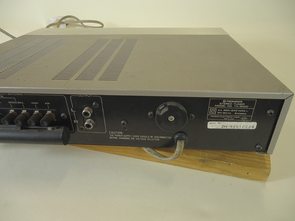 pioneer tx 3000 tuner ,working