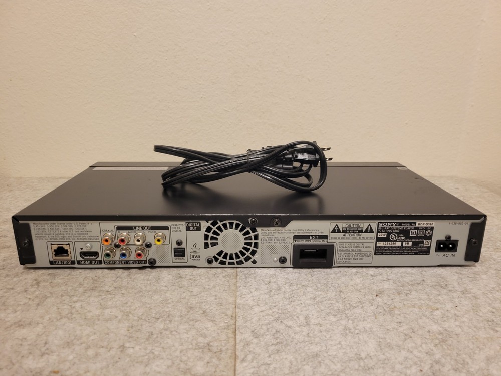 Sony BDP-S360 Blu-ray Disc / DVD Player
