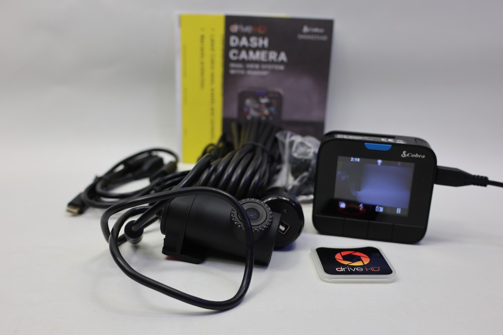 Cobra Dash2300 Drive HD Dash Camera - Incomplete - Parts or Repair - Pre-Owned