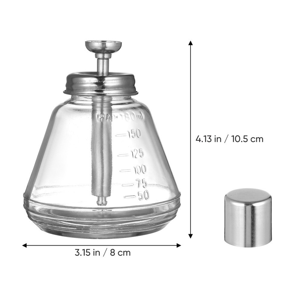 180 ML Dispenser Push Glass Bottle down Pump Press with