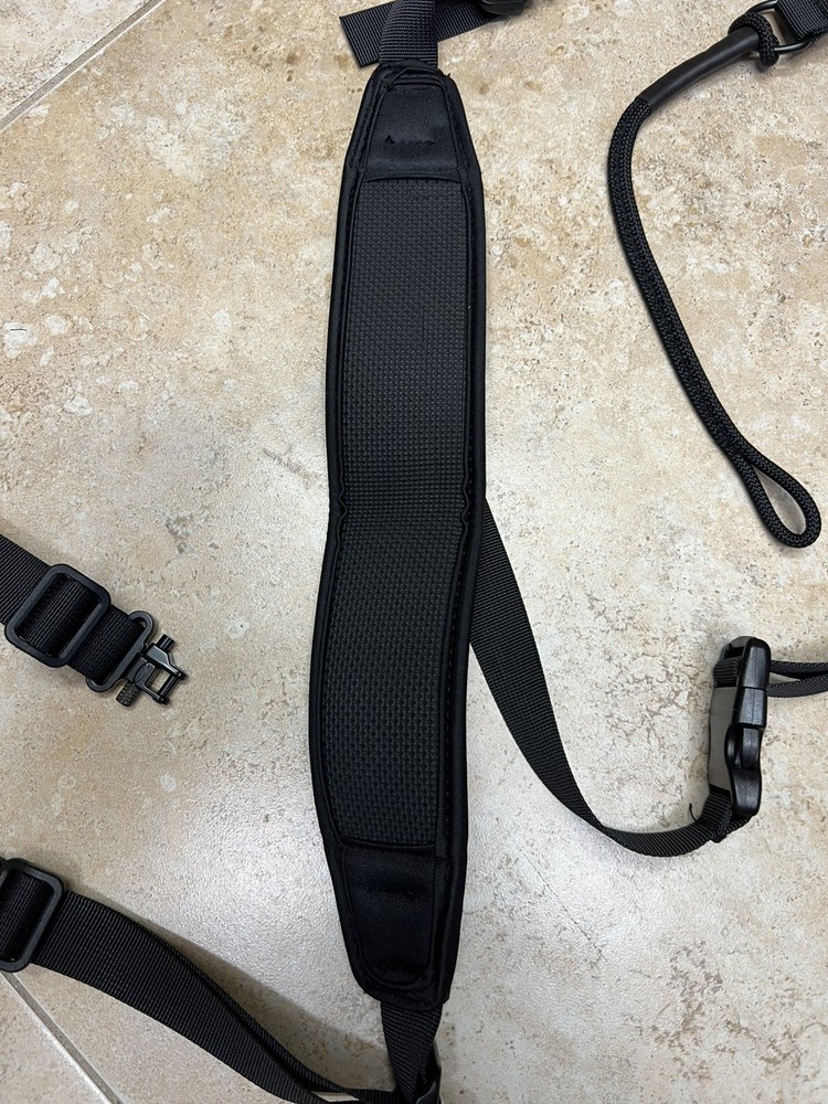 HelloMaterials Tactical Sling Strap Modular Pull Tab 2 Point Quick Adjust New