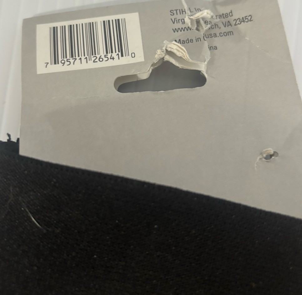 3-Pk STIHL Leather Work Gloves (2) Medium Landscaper (1) XL Proscaper Heavy Duty