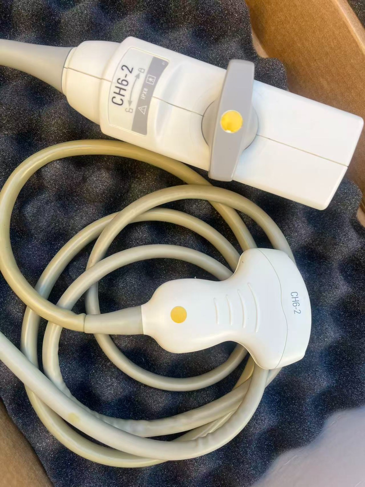 CH6-2 SIEMENS CONVEX ARRAY ULTRASOUND TRANSDUCER PROBE 7465672 With BOX