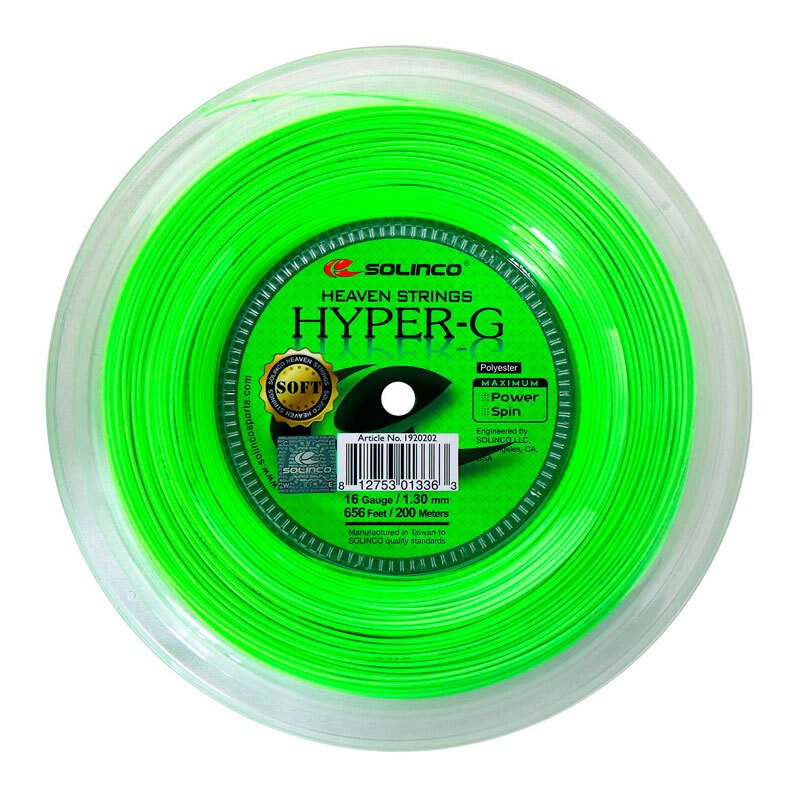 Solinco Hyper G Soft 16 Tennis String Reel