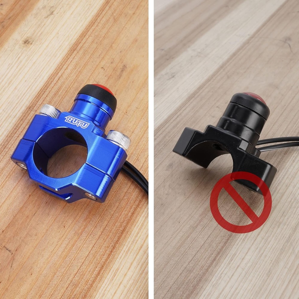CNC Universal Motorcycle Engine Stop Start Kill Switch Button for KLX250