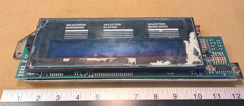 Rowe AMI Cd-100 jukebox display board assembly - Tested good