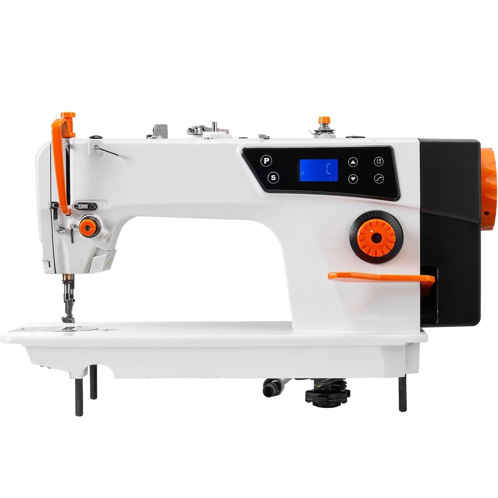 550W Servo Lockstitch Sewing Machine: 5000spm, 0.4" Thick Material