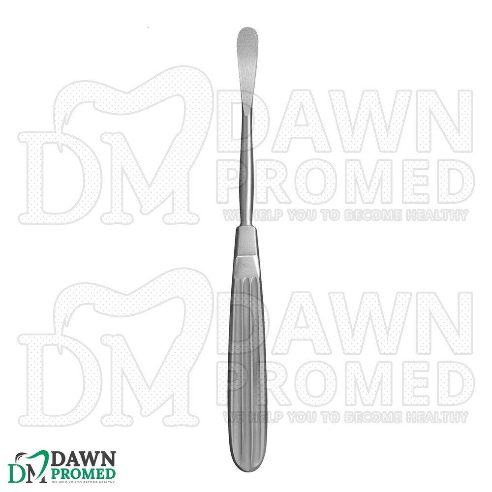 Adson Periosteal Elevator 7.5" Semi-Sharp Curved 10MM Neurosurgical Instruments
