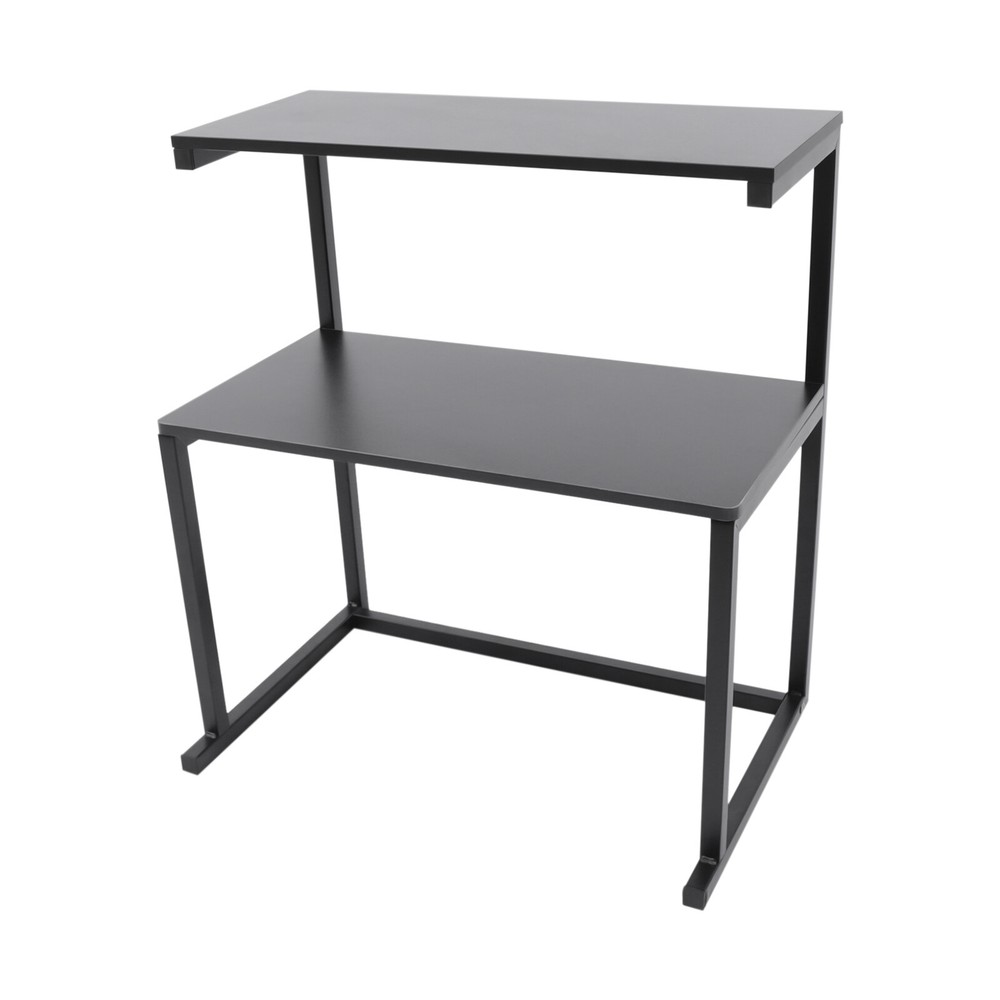 Large Capacity Office Home Iron Printer Stand Table Storage 3-Tier Desktop Shelf