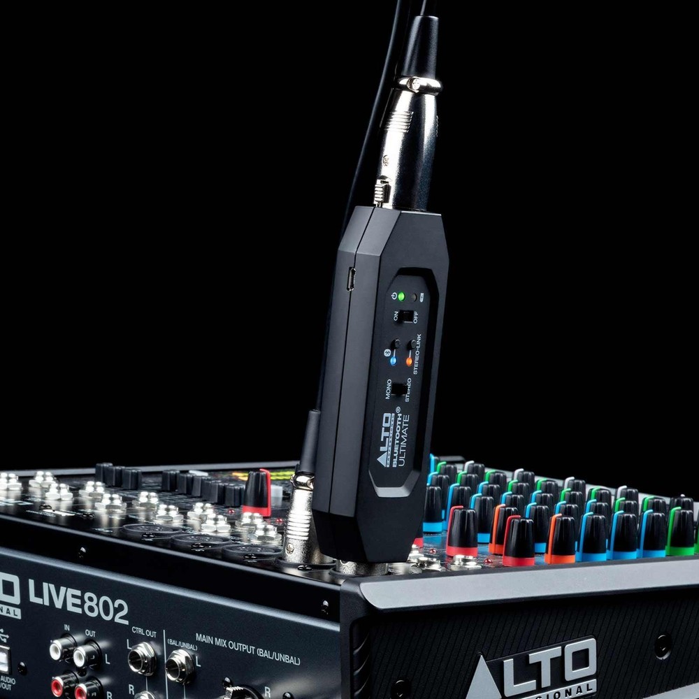 Alto Professional Bluetooth Ultimate XLR Stereo Bluetooth Audio Receiver Adap...