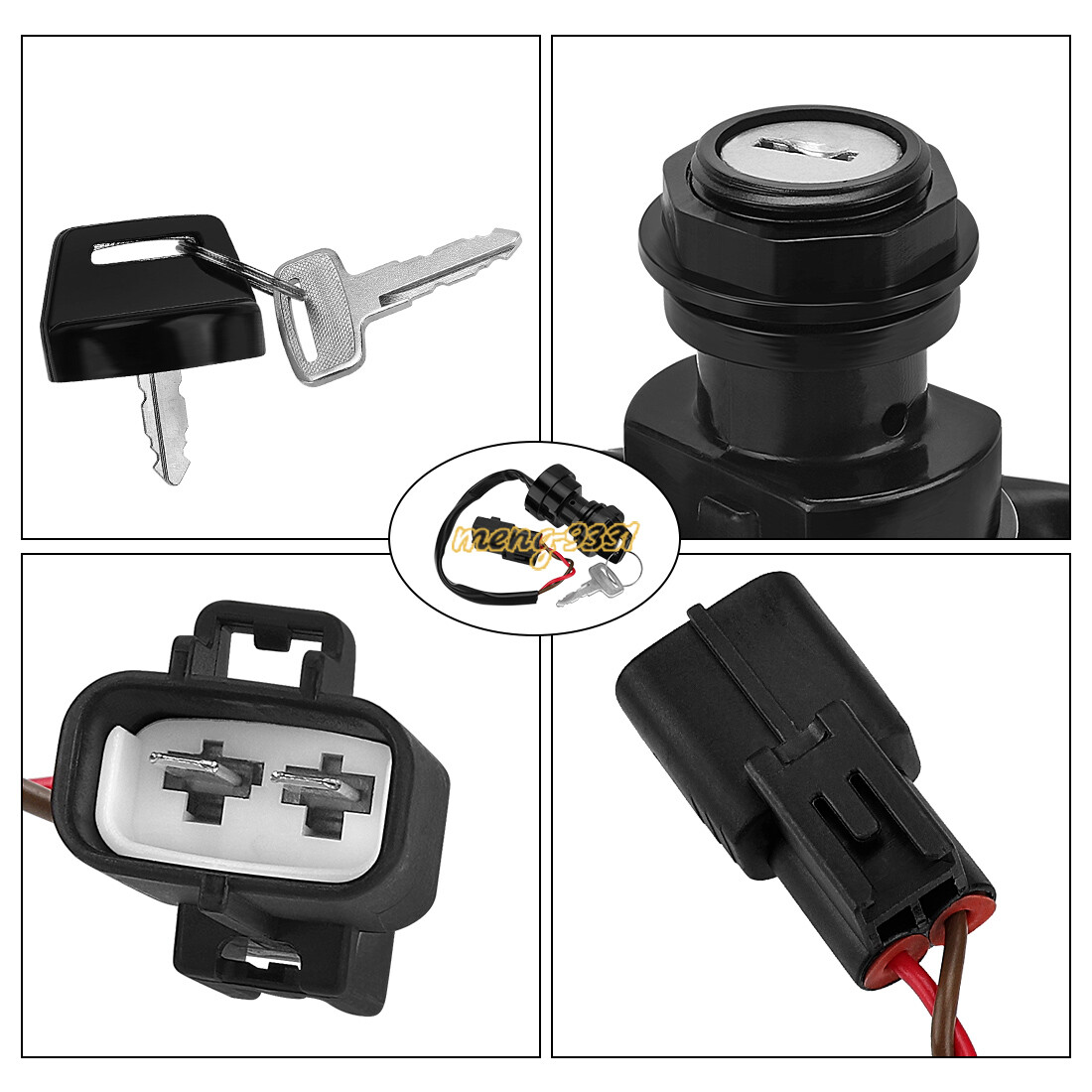 Ignition Key Switch for Yamaha Big Bear 400 YFM400 2002-2008 #:4SH-82510-00-00