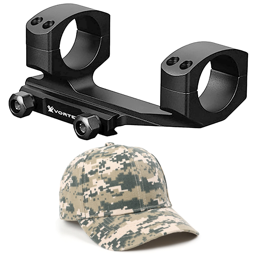 Vortex Optics Pro Extended 34mm Cantilever Mount with Free Hat Bundle