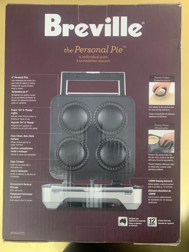 BREVILLE Personal Pie Maker