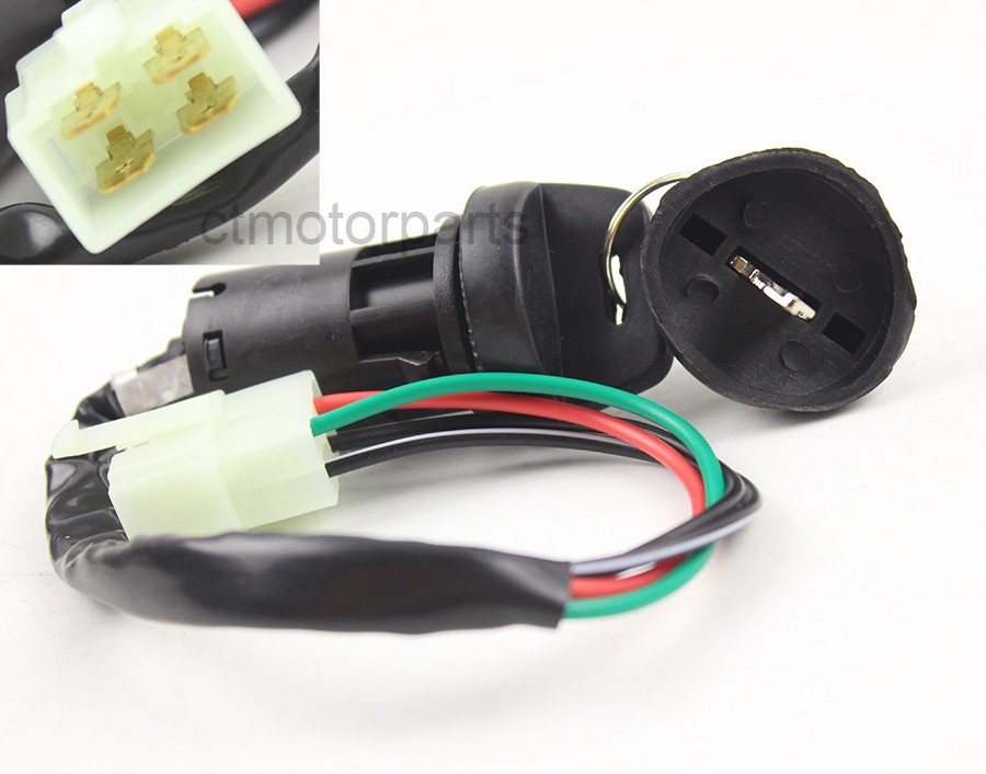 Ignition Key Switch For ETON VIPER SIERRA IMPULSE RASCAL 50CC 70CC 90CC ATV Quad
