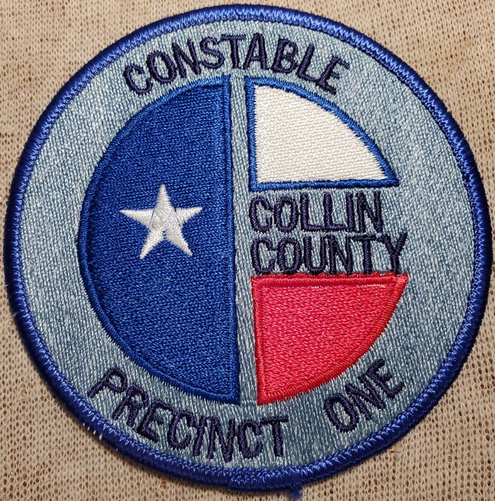 TX Collin County Texas Pct. 1 Constable Shoulder Patch