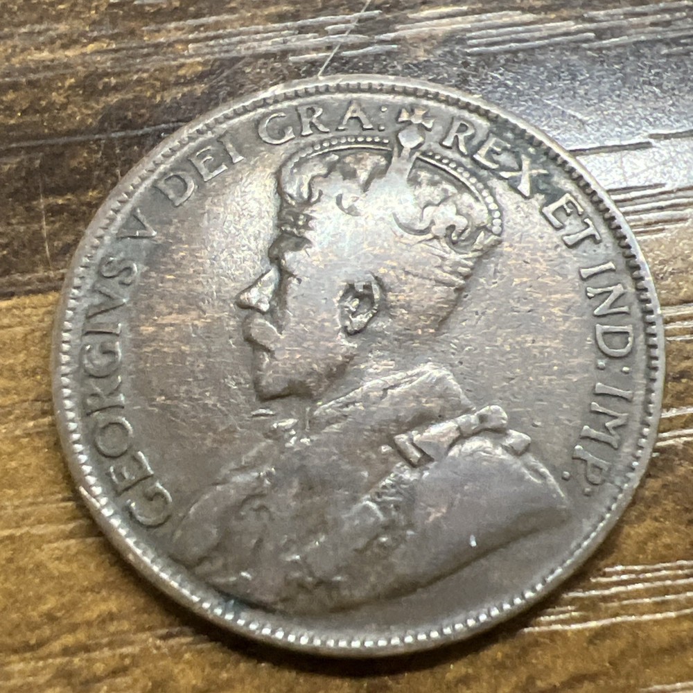 1920 Canada Large Cent 1196 Actual Coin