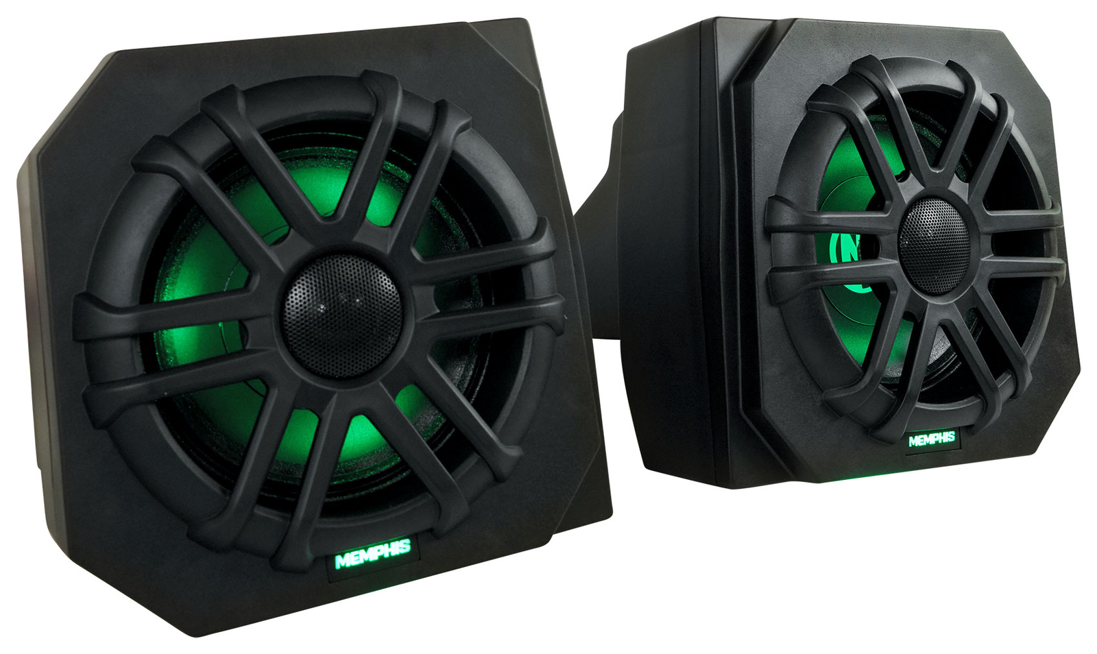 Pair Memphis Audio RNGR65FE 75w Speaker Pods For 2013-17 Polaris Ranger XP900