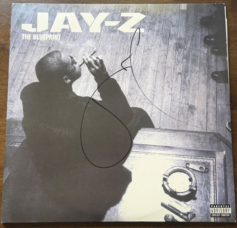 Jay-Z Signed Autographed The Blueprint VINYL LP JSA LOA