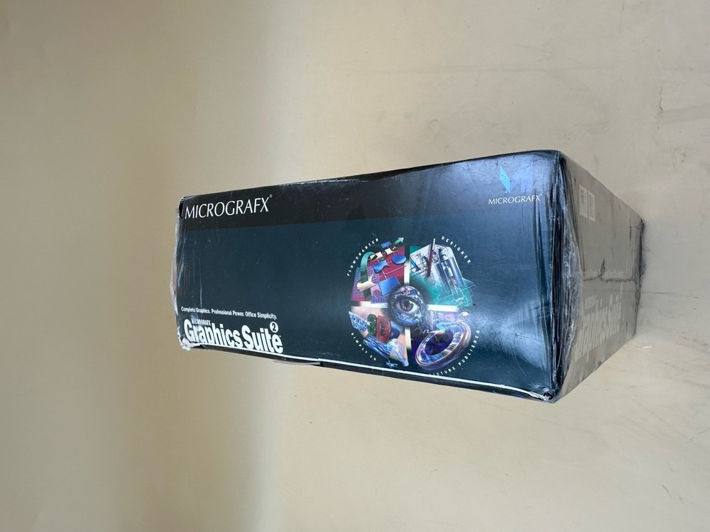 Micrografx Complete Graphics Suite 2 CD-ROM 1997 Windows 95 NEW Sealed