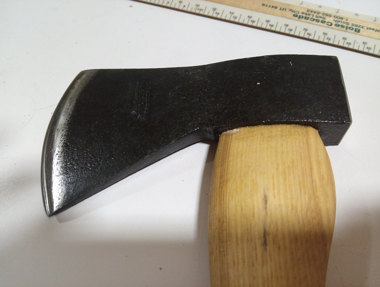 Marbles Knives 15" Camp Axe With 6'" Head and Hickory Wood Handle.
