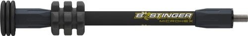 Bee Stinger B-Stinger MicroHex Stabilizer Matte 8" Black - MHX08MB