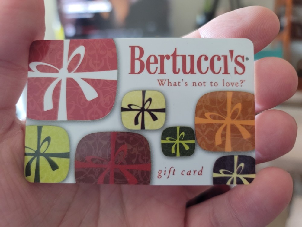 Bertucci's Gift Card 25.00