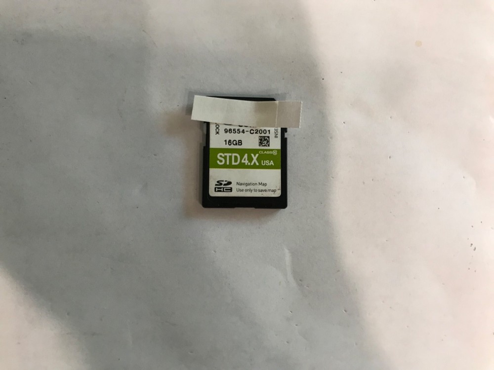 SD Navigation GPS SD CARD MAP DATA 96554-C2001 96554C2001 OEM