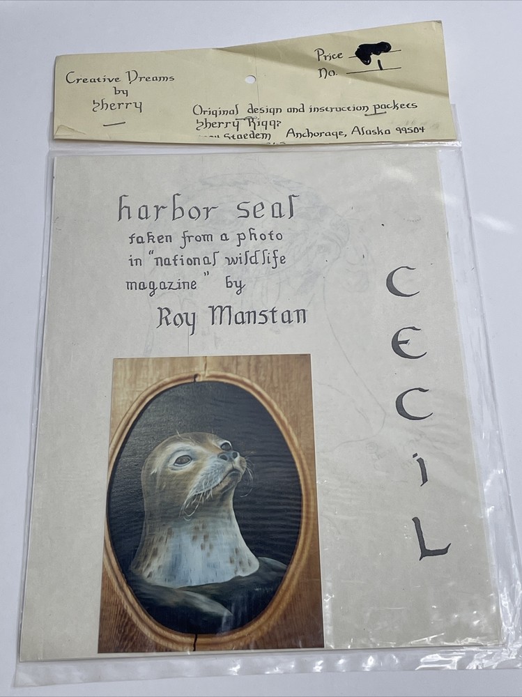 Creative Dreams By Sherry Harbor Seal Decorative Painting Pattern