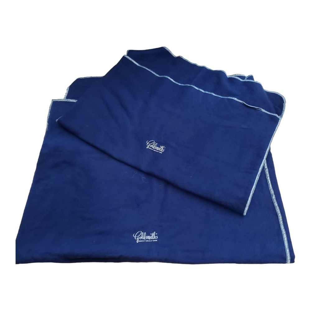 2 Goldsmiths Blue Silver Anti Tarnish Cloth