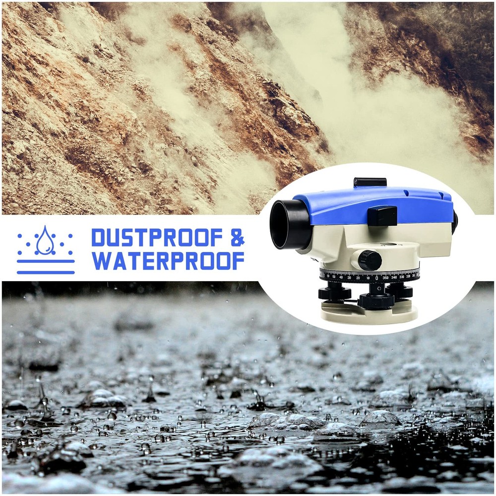 Automatic Level 32X Optical Transit Survey Auto Level High Precision Level Ga...