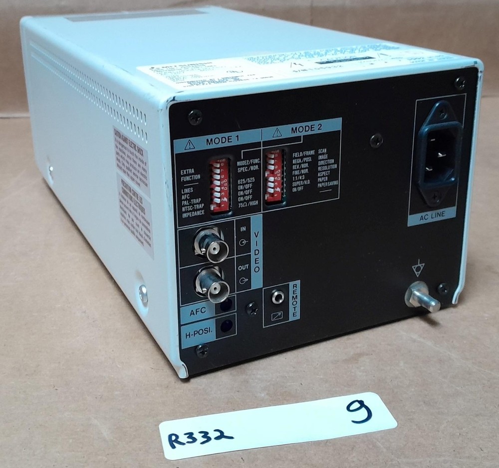 MITSUBISHI P40U THERMAL VIDEO COPY PROCESSOR ! R332 G