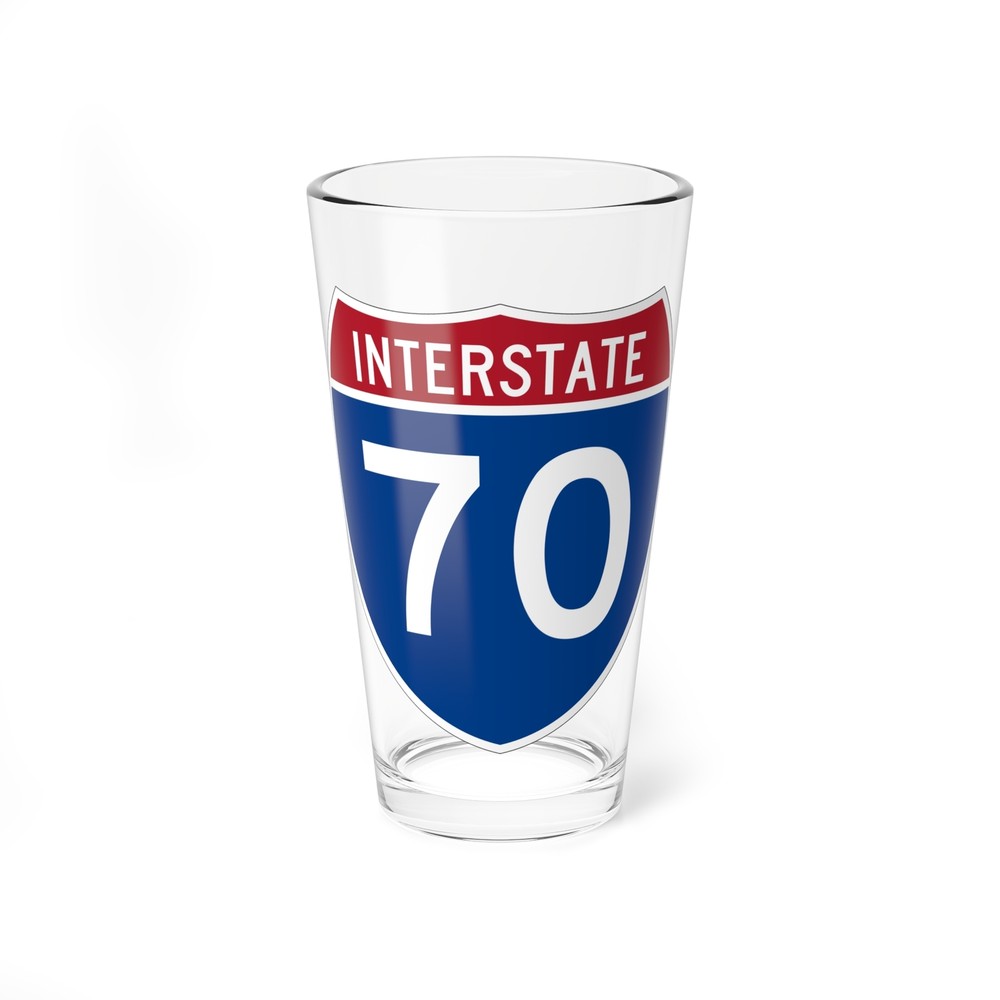 Interstate 70 (U.S. Highways) Pint Glass 16oz