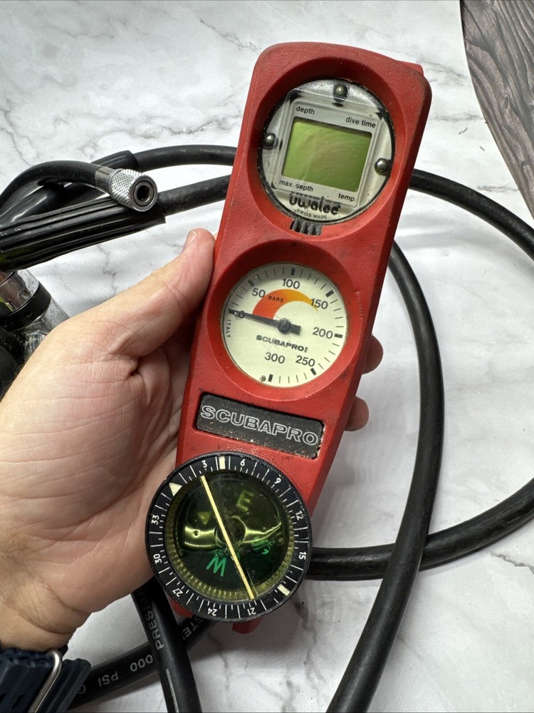 Scubapro "diving console with compass Uwatec Diving - Scubapro R190