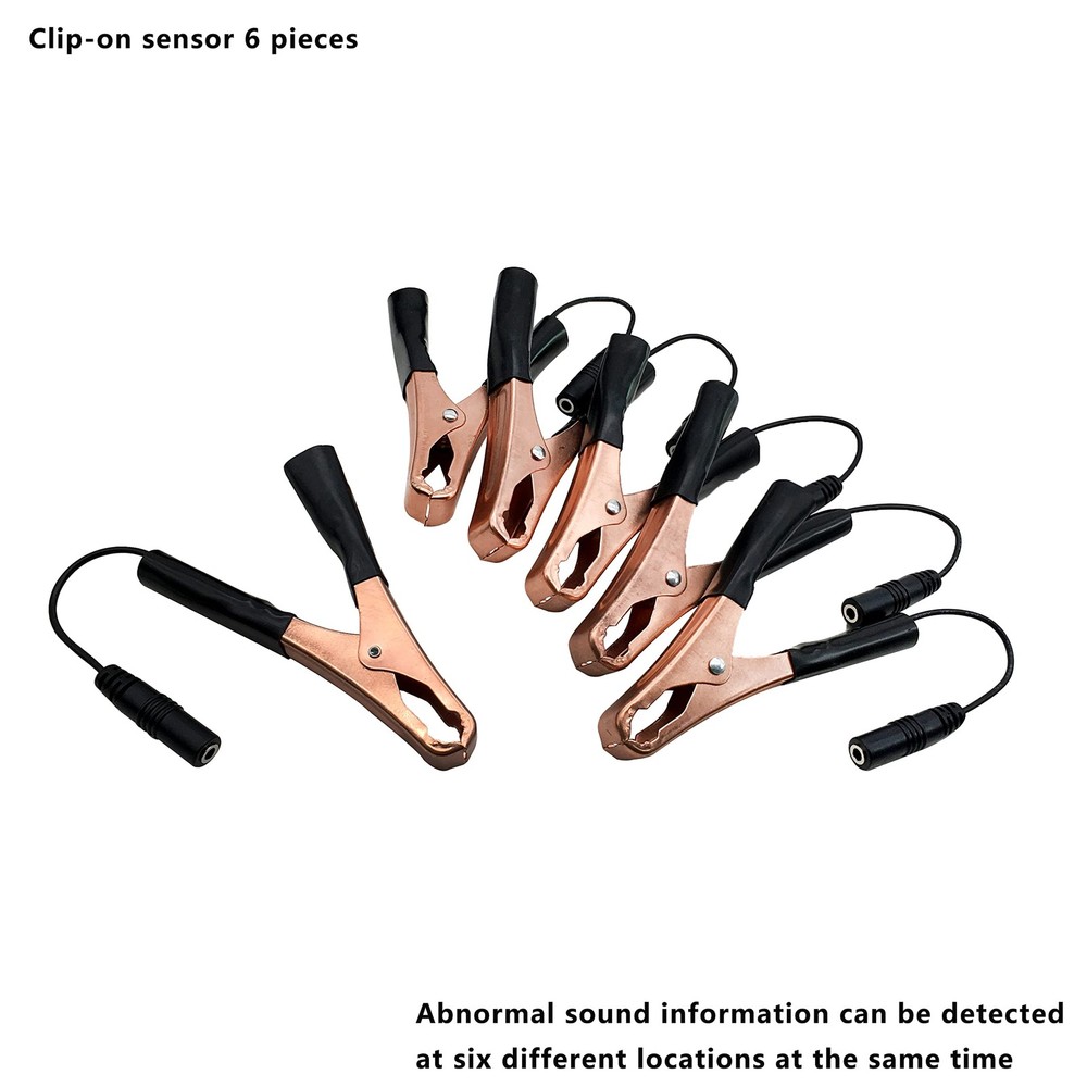 ZKTOOL Chassis Ears Electronic Stethoscope Diagnostic Kit with Black